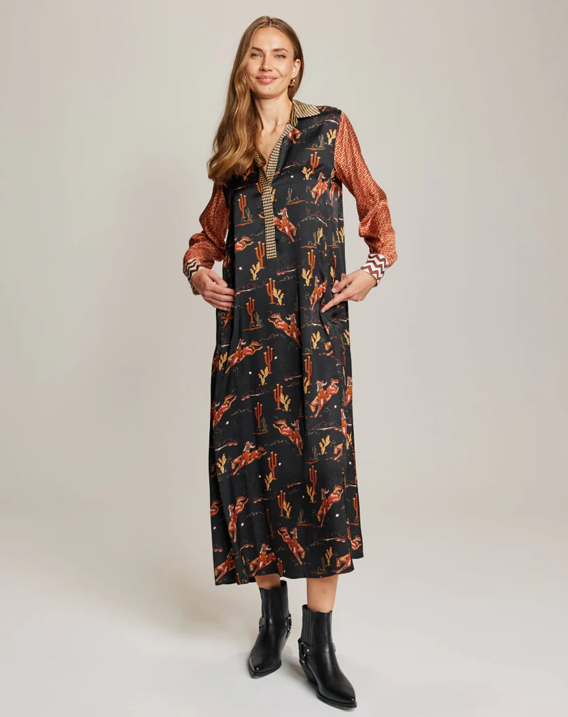 Me369 Kennedy Placket Maxi Dress by Me 369 from Marina St Barth