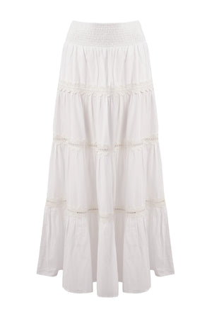 Margot Skirt White