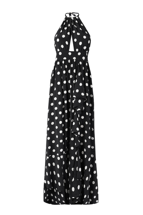 Marlea Dress Marie Black Polka Dots