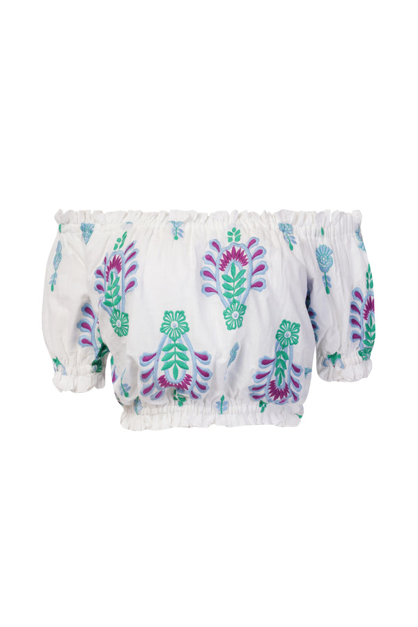 Marlea Top Jenna Topaz Blue
