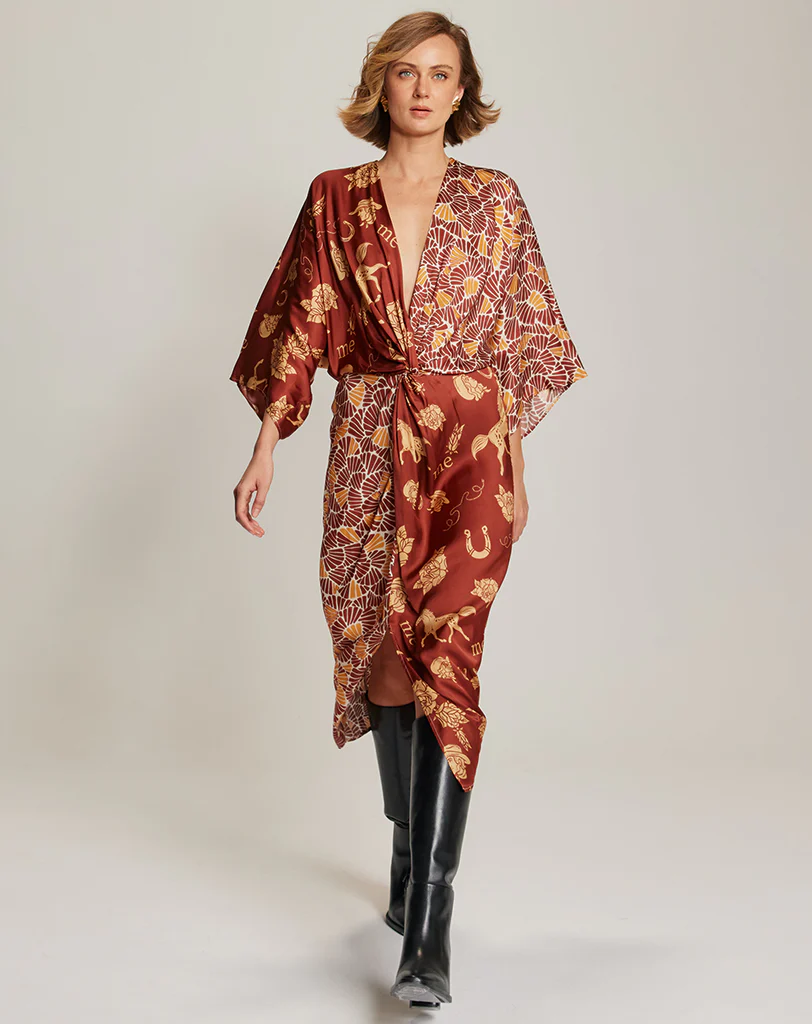 ME369 Camila Twisted Dress by Me 369 from Marina St Barth