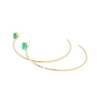 Skaska Emerald Hoops