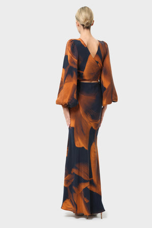 Niluu Loren Calypso Maia Wrap Top