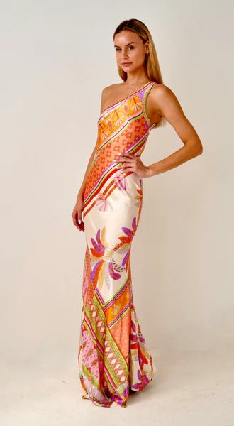 Paris Poolside Gossip Silk Dress Style 707
