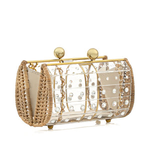 Clutch Strass Crystal by Waiwai from Marina St Barth