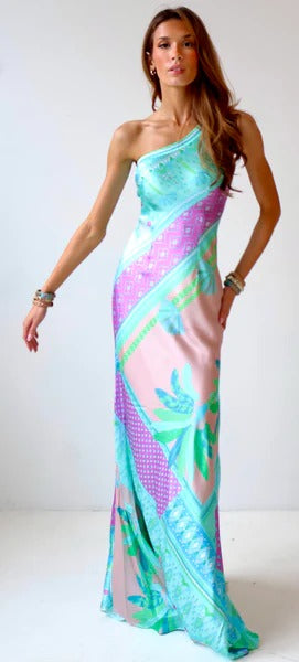 Paris Glamour Silk Dress Style 707