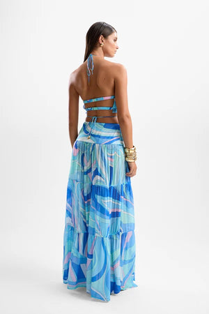 Cin Cin Spice Ruched Top