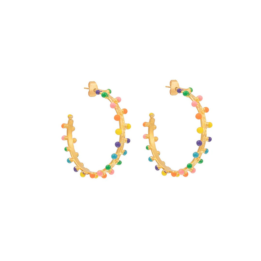 Sylvia Gipsy Enamel Earrings