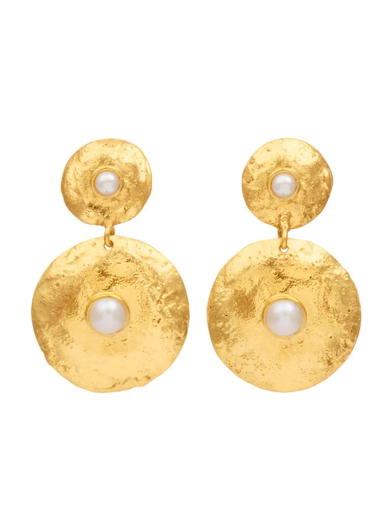 Sylvia Venus Pearl Earrings