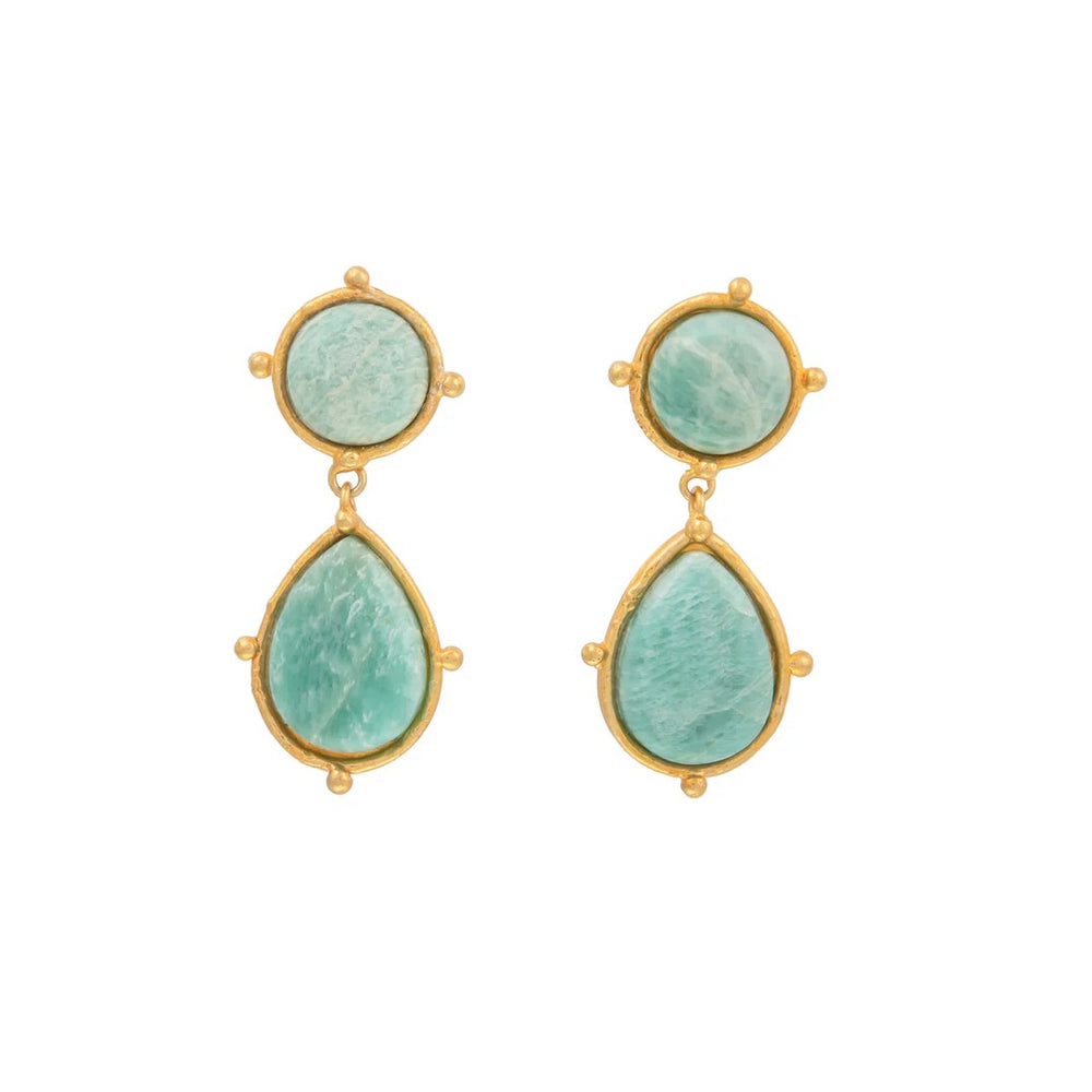 Sylvia Toledano Amazonite 2 Pierres Dots