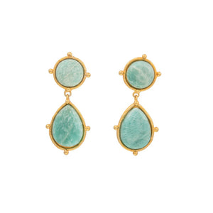 Sylvia Toledano Amazonite 2 Pierres Dots