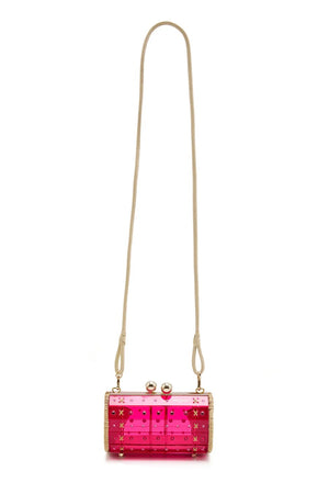 Clutch Strass Pink
