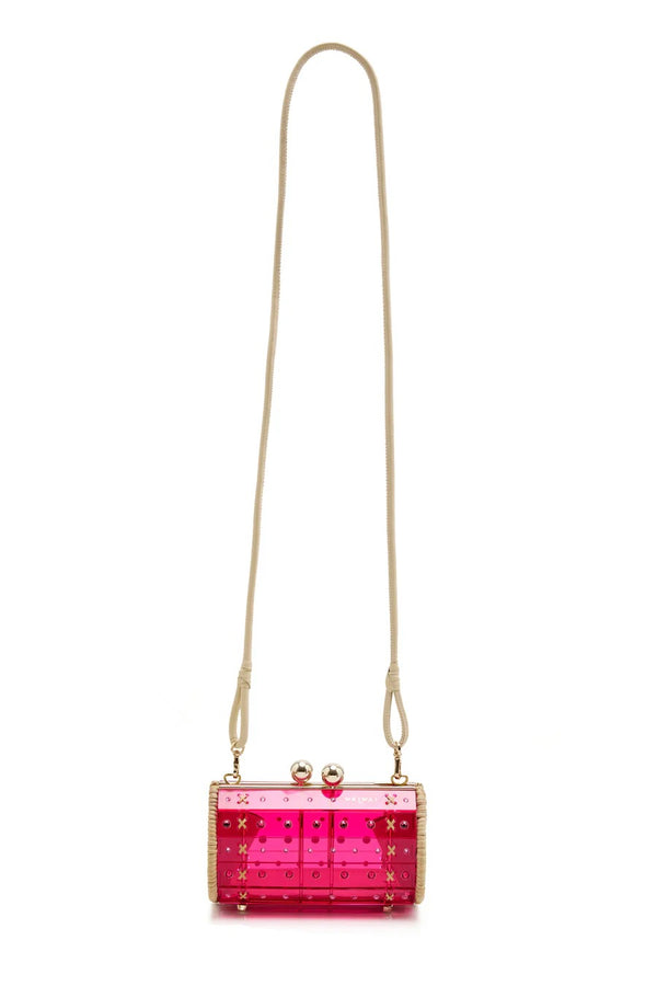 Clutch Strass Pink