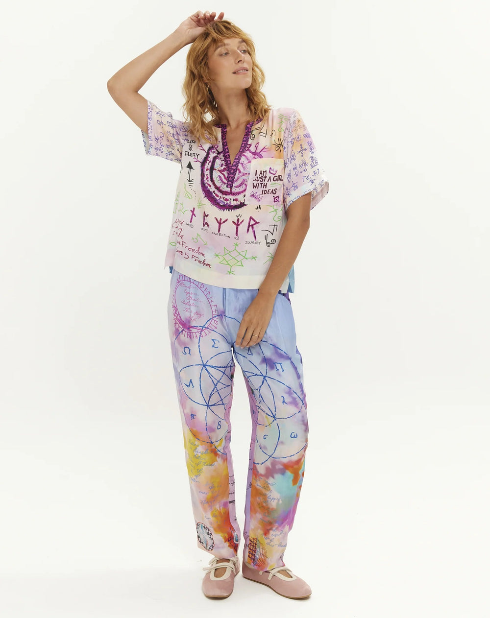 Charlie Runic Whisper Shirt