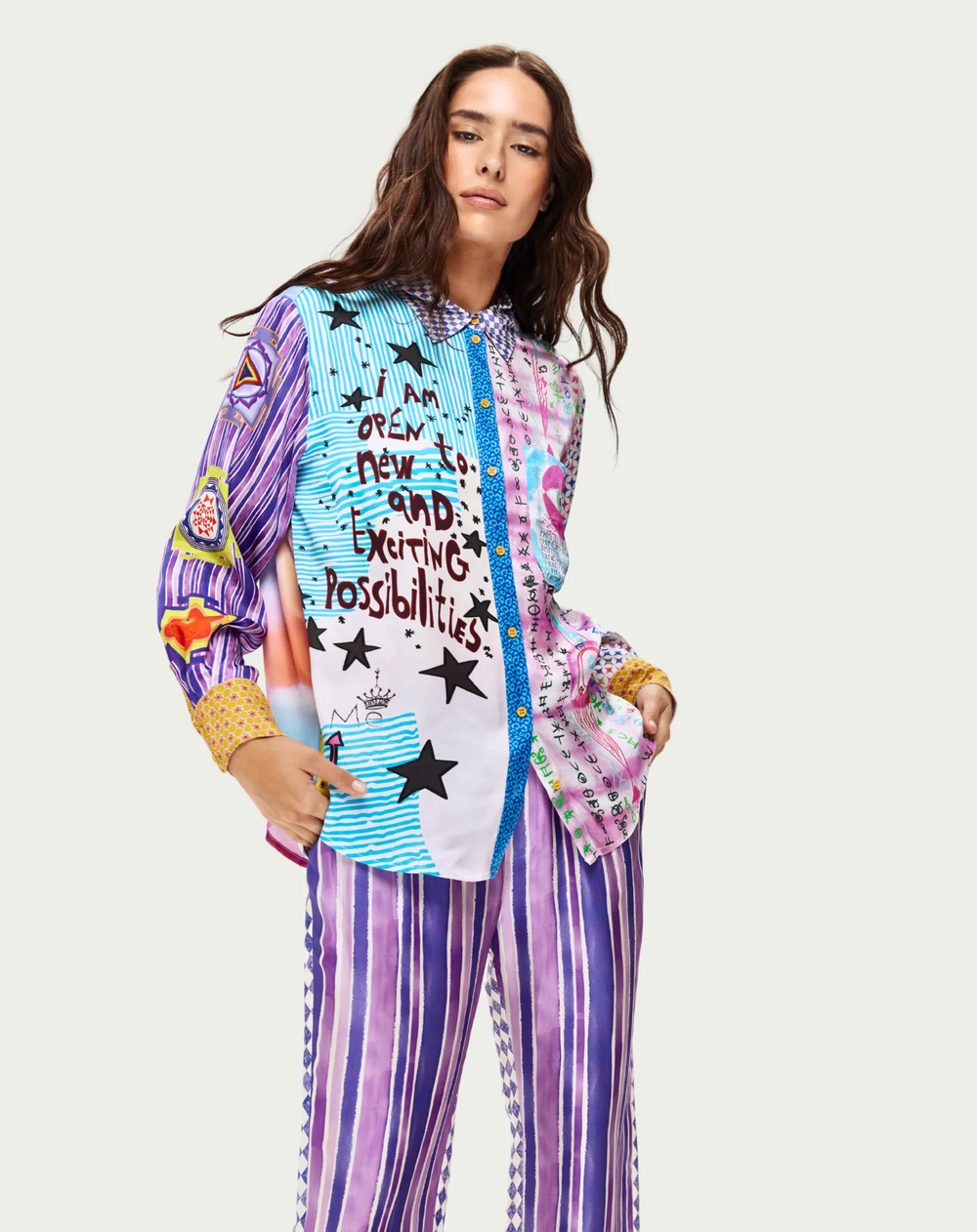 Isabel Runic Whisper Shirt