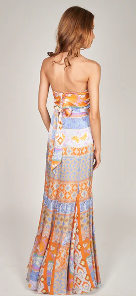 Paris Sirenuse Strapless Dress by Trisha paterson from Marina St Barth