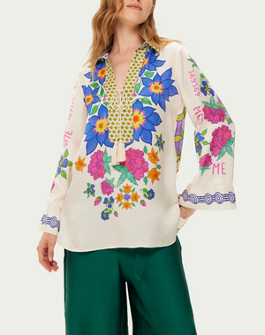 Mia Markers String Tie Blouse