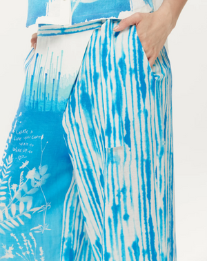 Ellen Indigo Wrapped Pants by Me 369 from Marina St Barth