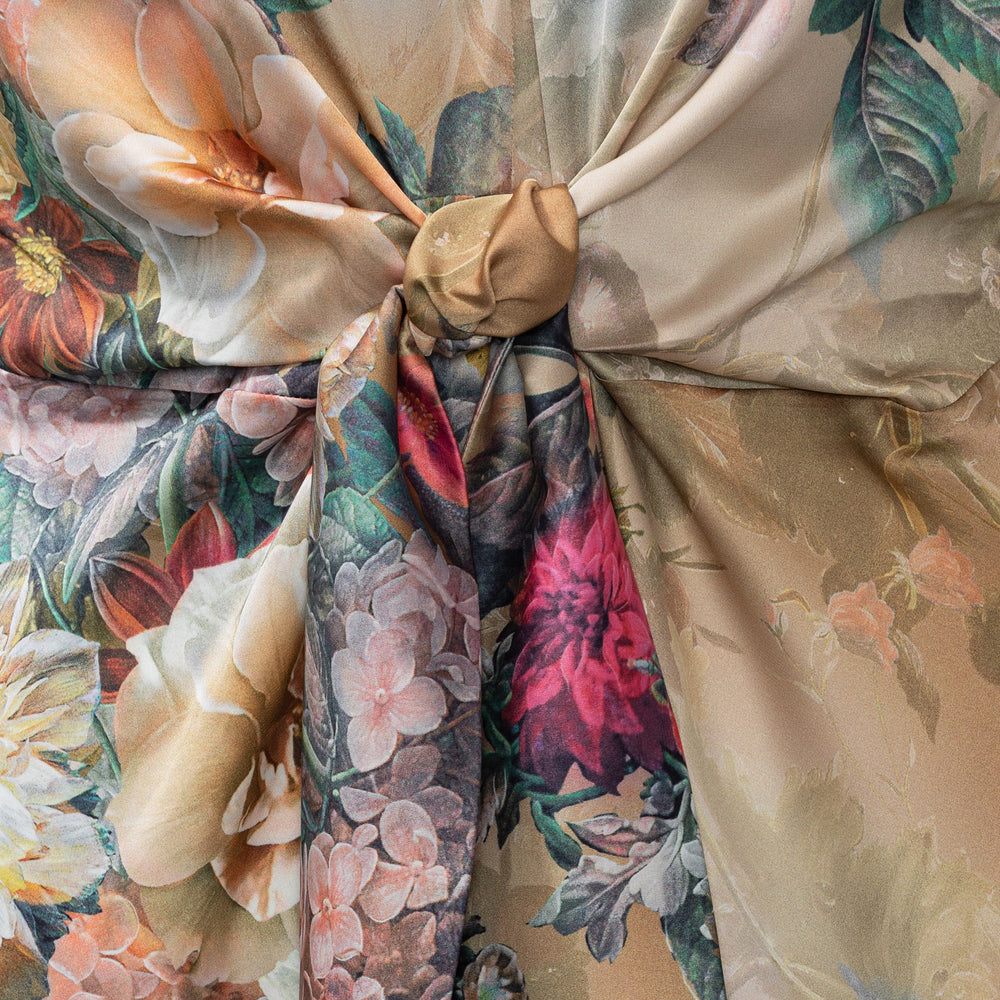 Faye Dress Gold Blossom