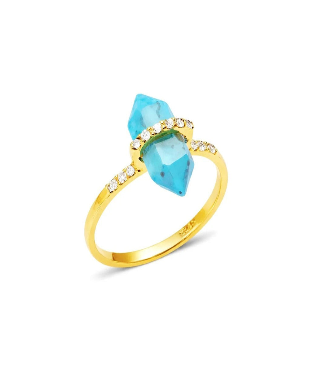 Magical Crystal Turquoise Ring
