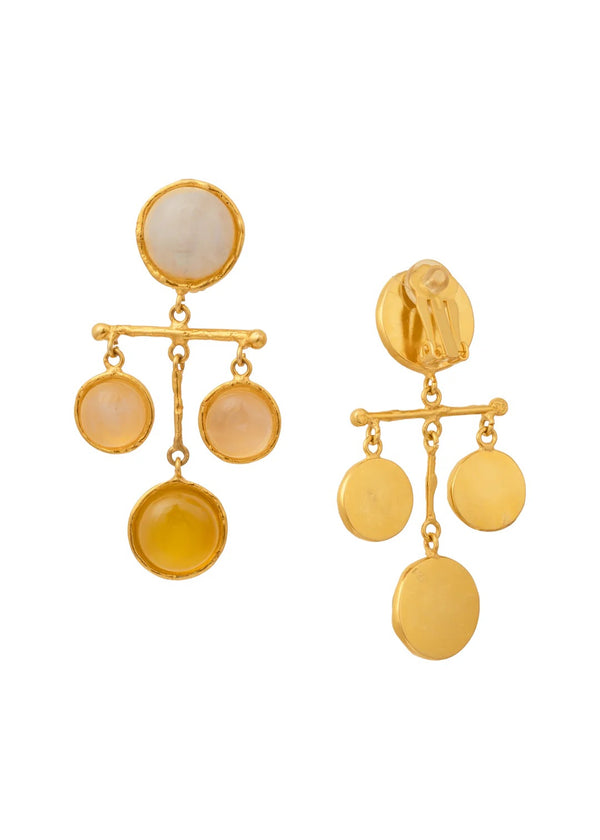 Sylvia Libra Moonstone earrings