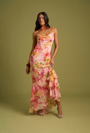 Nola Sash Maxi Dress