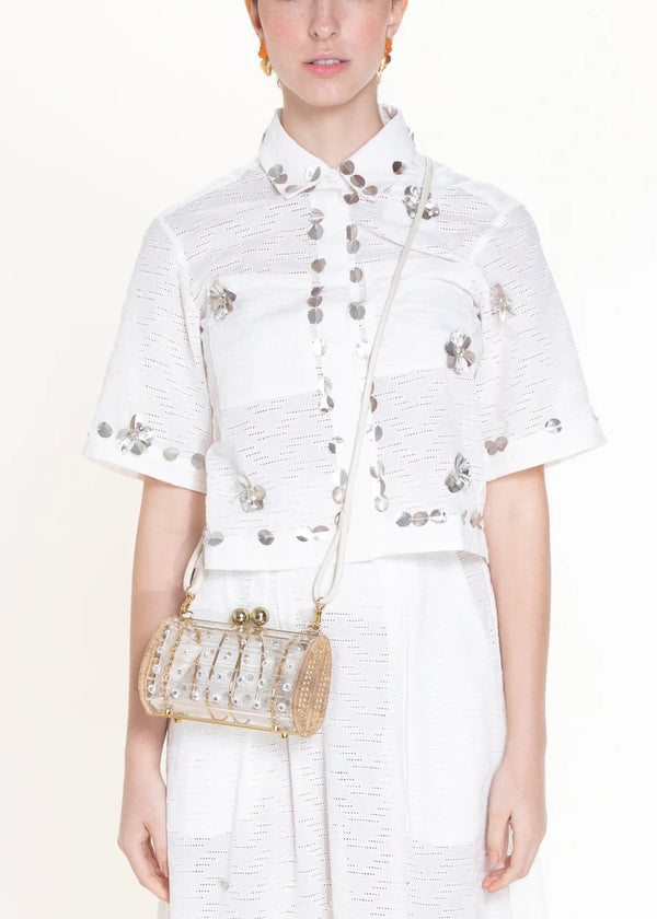 Clutch Strass Crystal by Waiwai from Marina St Barth