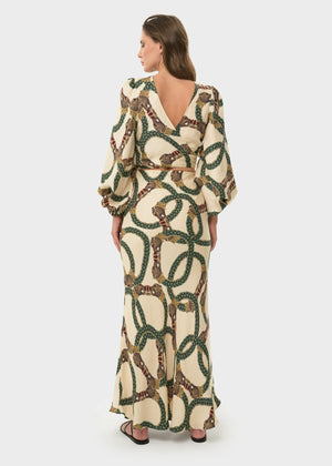 Celine Maia Wrap Top