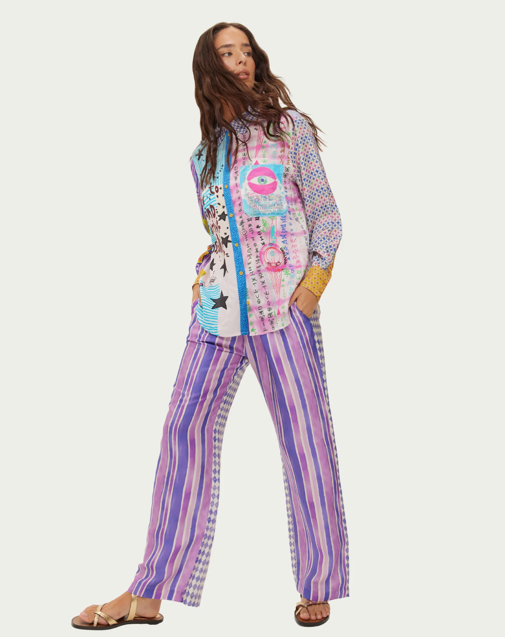 Isabel Runic Whisper Shirt