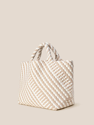 St. Barths Medium Tote Striped Geo