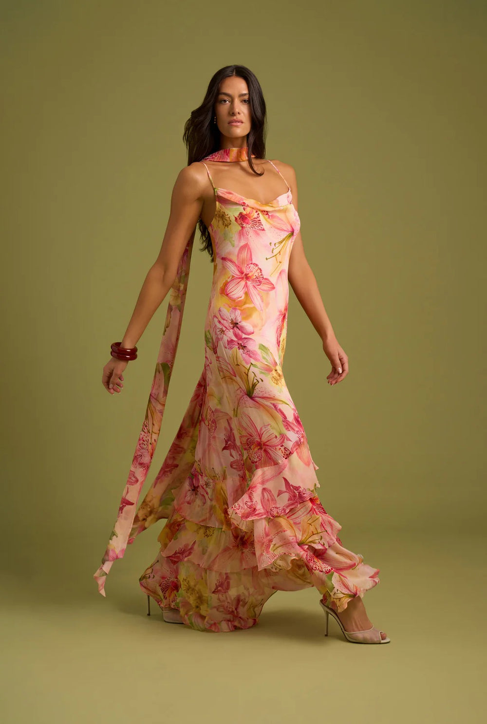Nola Sash Maxi Dress