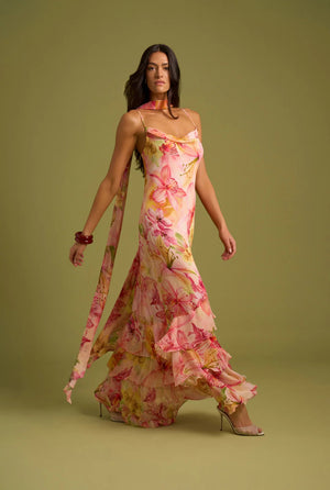 Nola Sash Maxi Dress