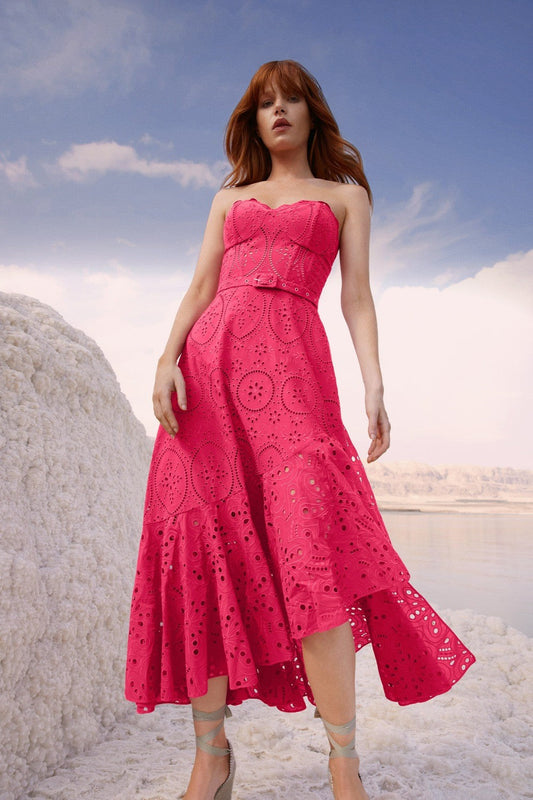 Charo Ruiz Aurora Strapless Long Dress - Premium Long dress from Marina St Barth - Just $795! Shop now at Marina St Barth