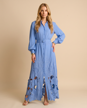 Monaco Maxi Shirt Dress