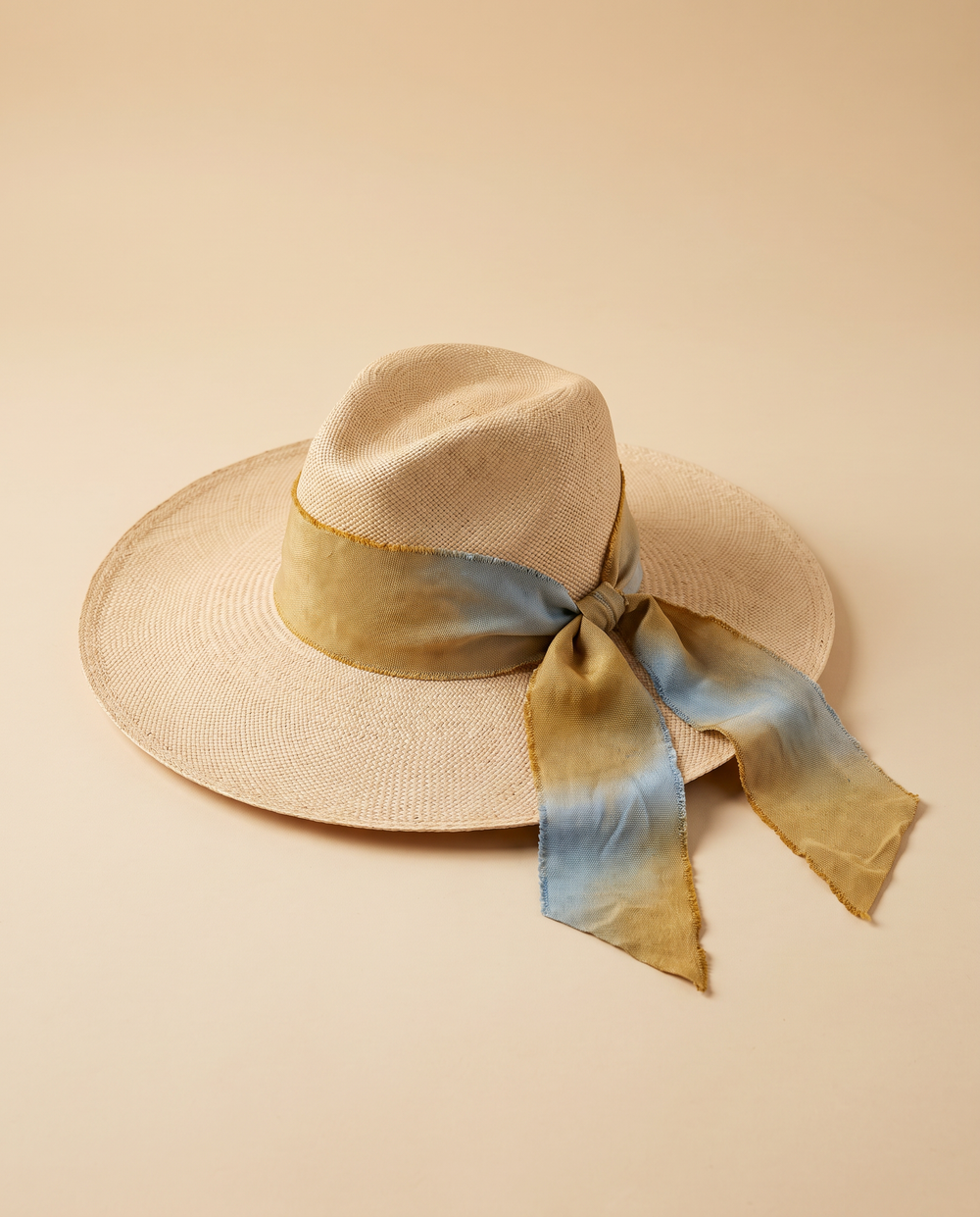 Ecuador Lhamka Wide Brim Hat by Artesano from Marina St Barth