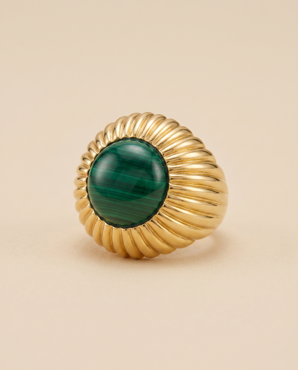 Tay Malachite Begum Ring