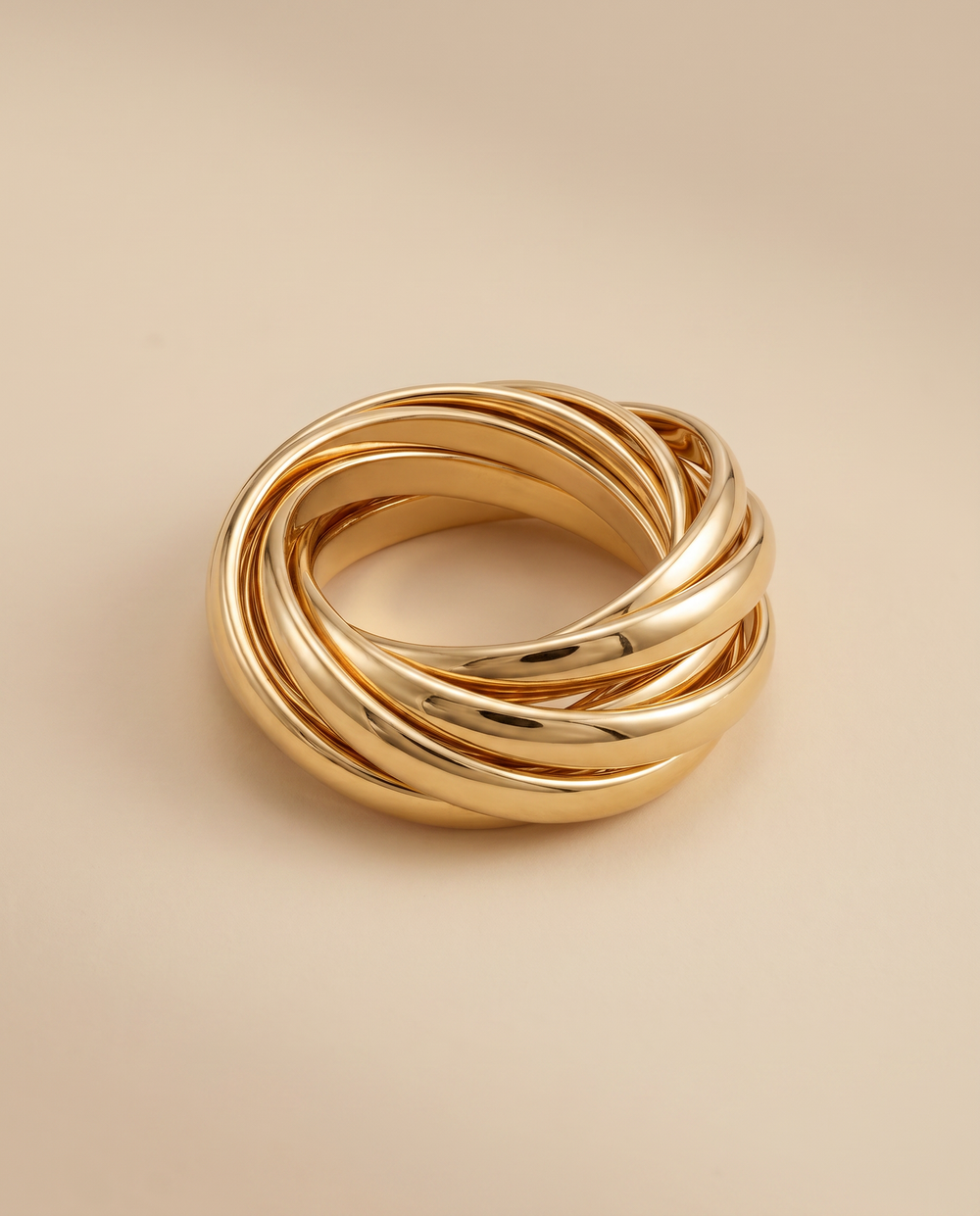 Tay Turban Ring Gold