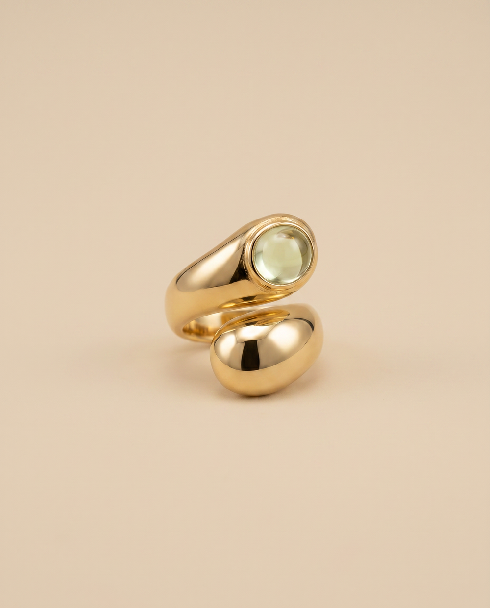 Tay Lemon Quartz Set Suzanne Ring