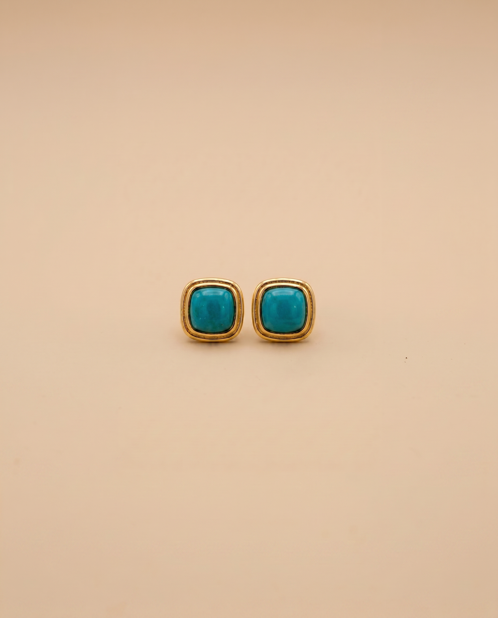 Tay Double Wire Cushion Studs Small by Tay from Marina St Barth