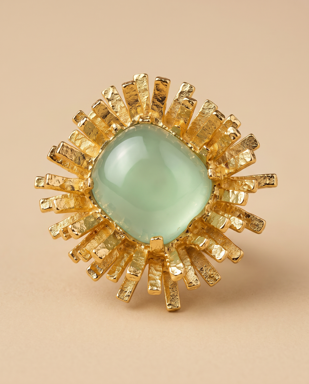 Tay Phrenite Set Urchin Ring