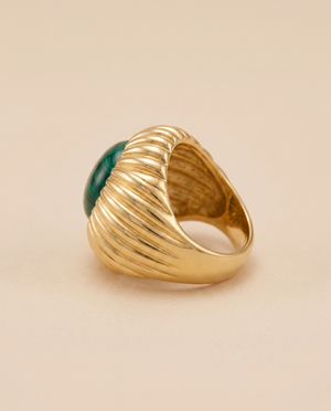 Tay Malachite Begum Ring