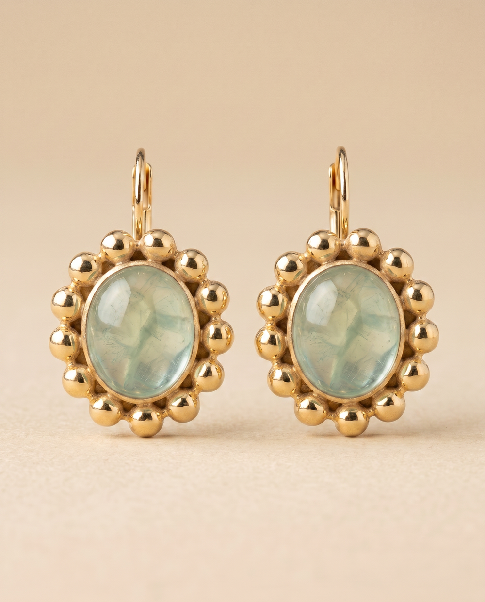 Tay Phrenite Set Beaded Nazreen Eardrops