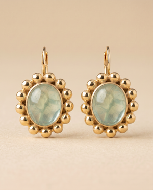 Tay Phrenite Set Beaded Nazreen Eardrops