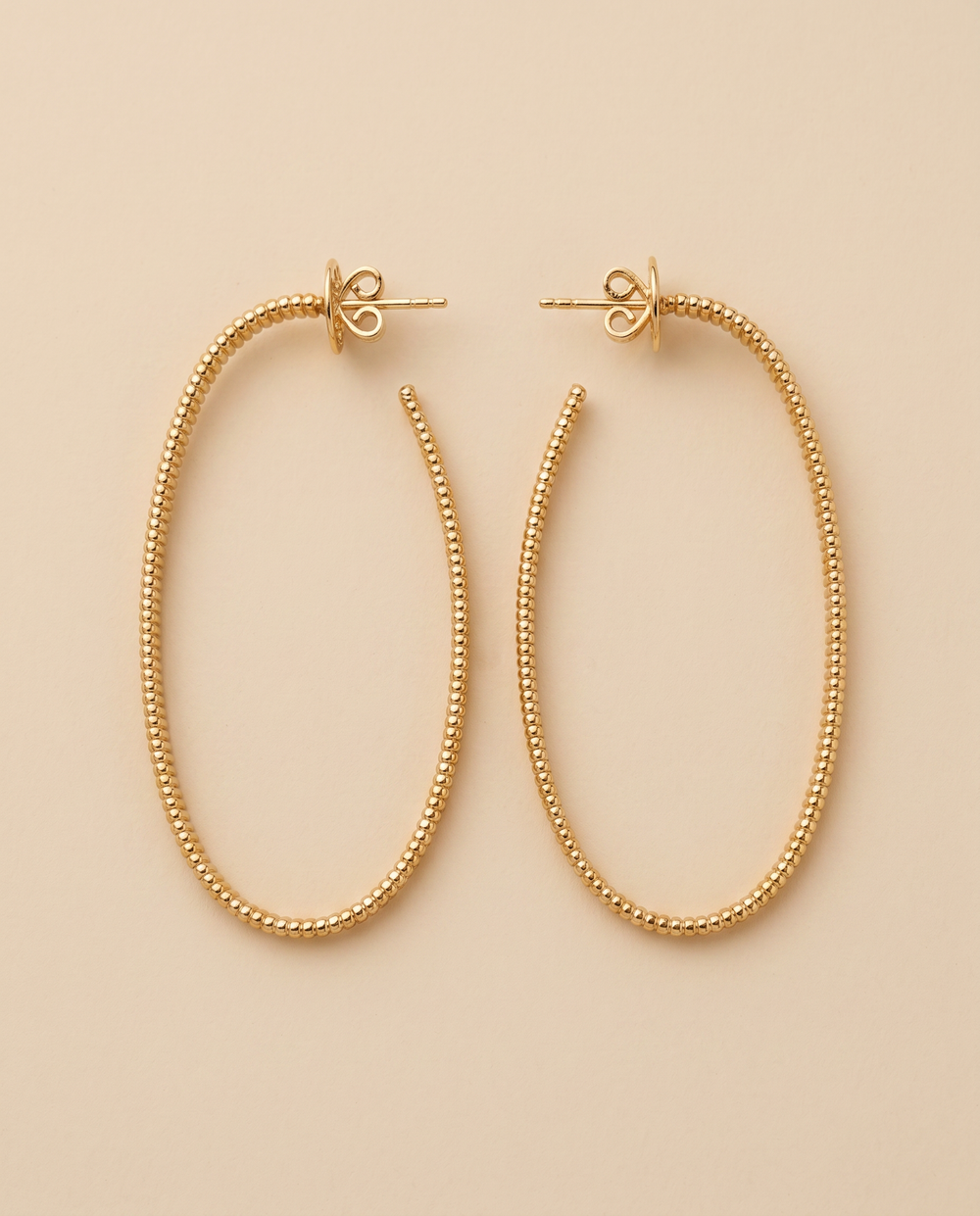 Tay Large Wirewrap Earhoops