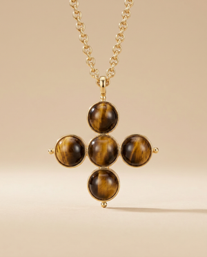 Tay Tiger's Eye Set Odessa Pendant