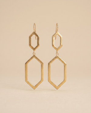 Tay Twin Panel Ottoman Eardrops