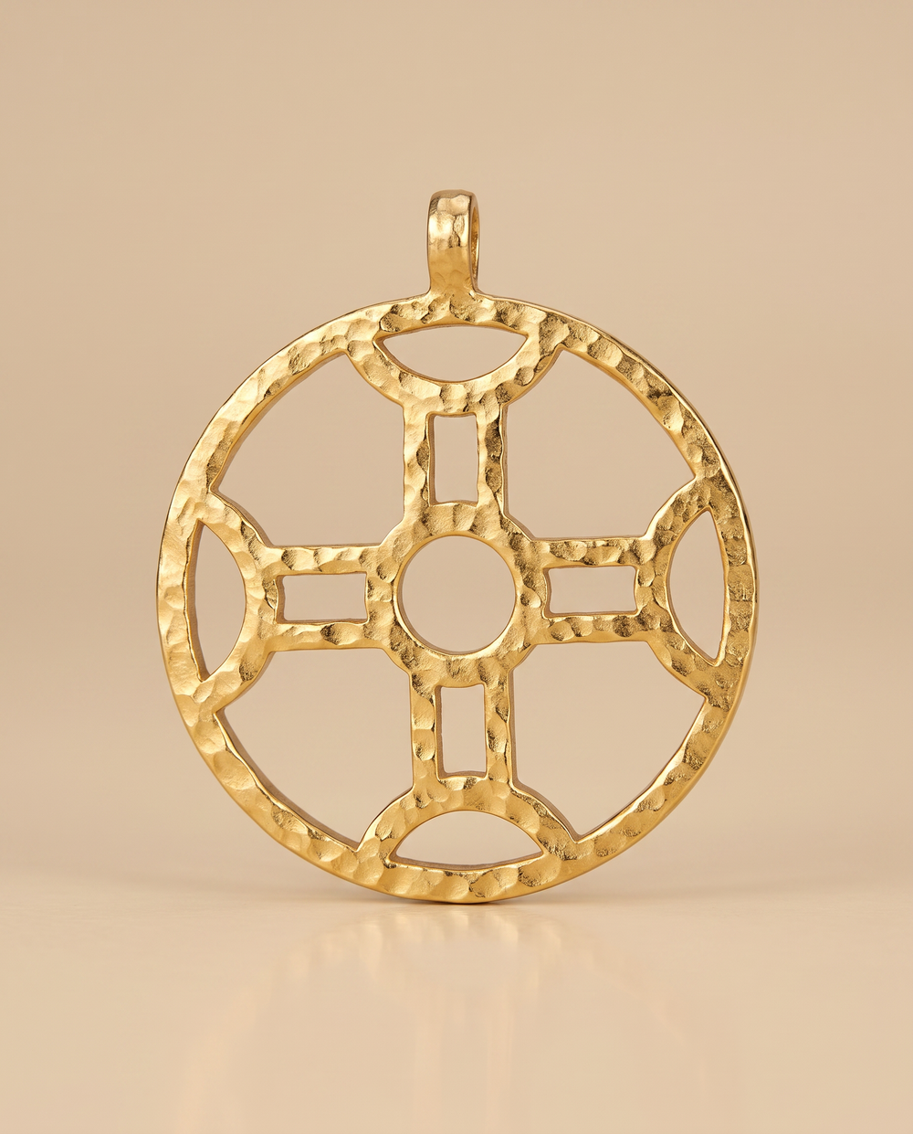 Tay Hammered Constantine Pendant