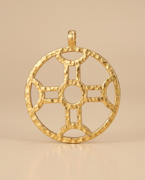 Tay Hammered Constantine Pendant
