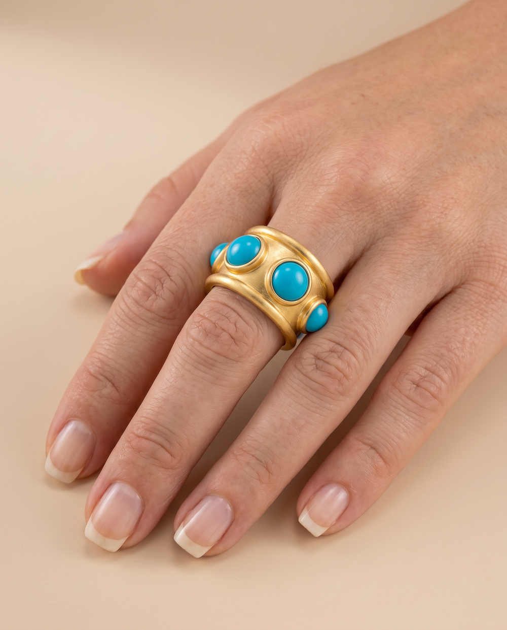Tay Amazonite Set Guinevere Ring