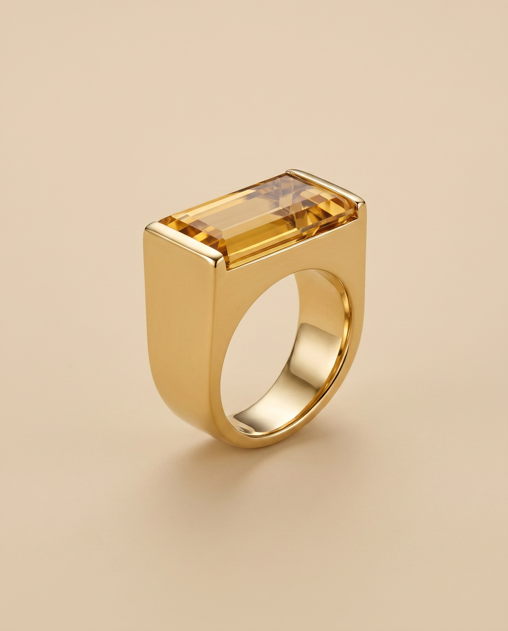 Tay Citrine Castillo Ring